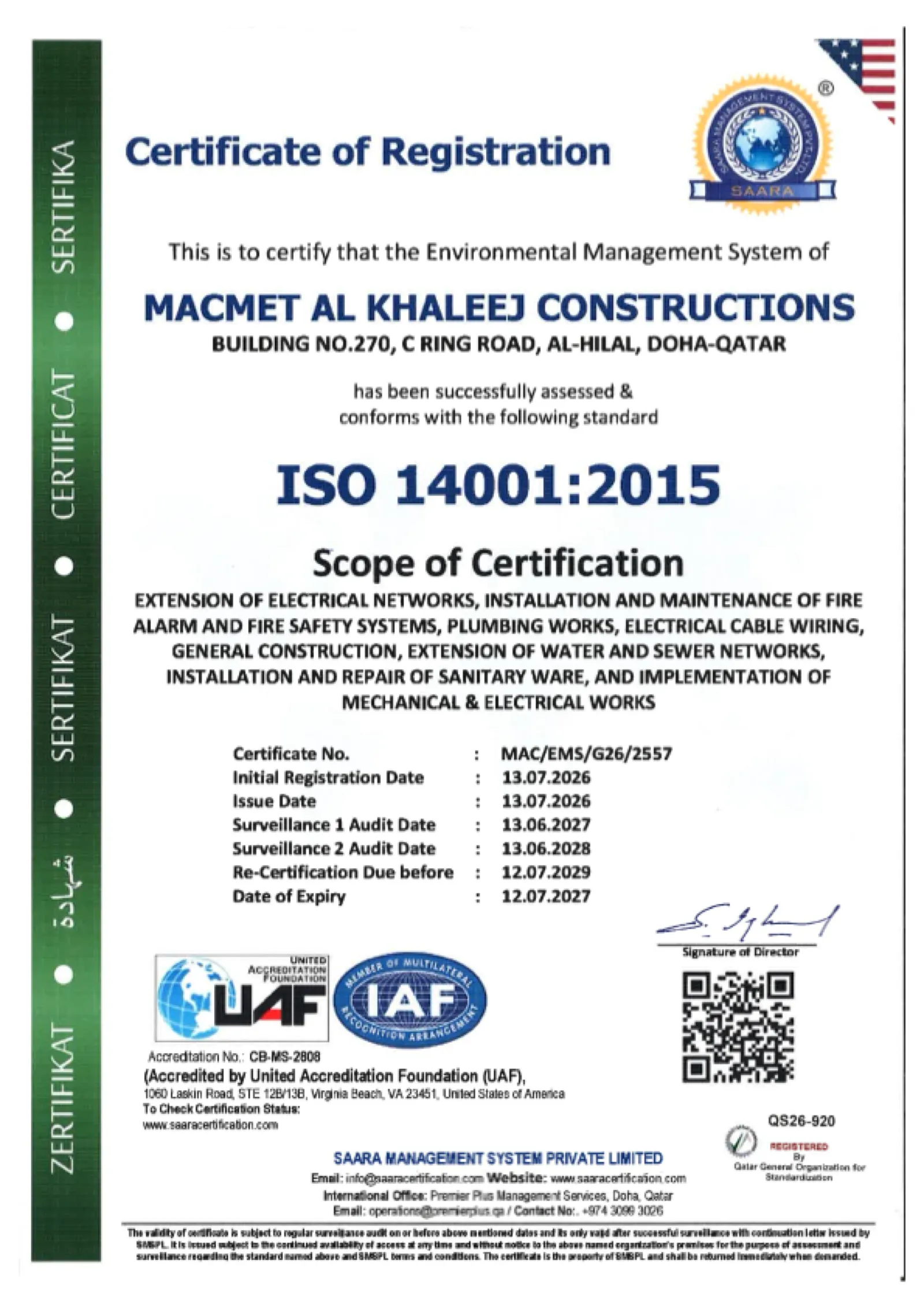 ISO 14001:2015