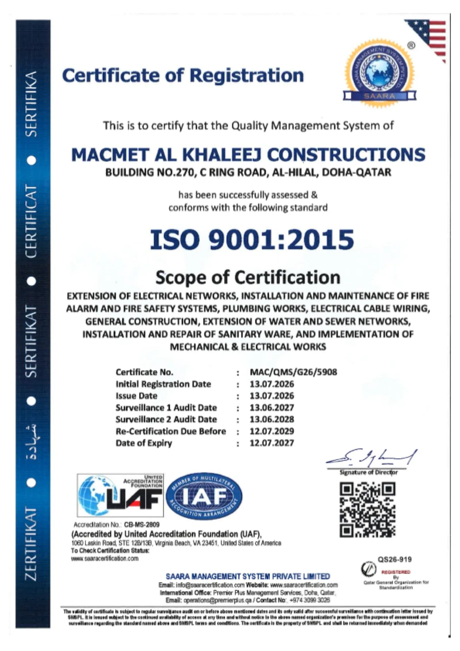 ISO 9001:2015