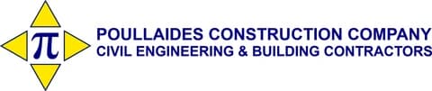 Poullaides Construction Company logo